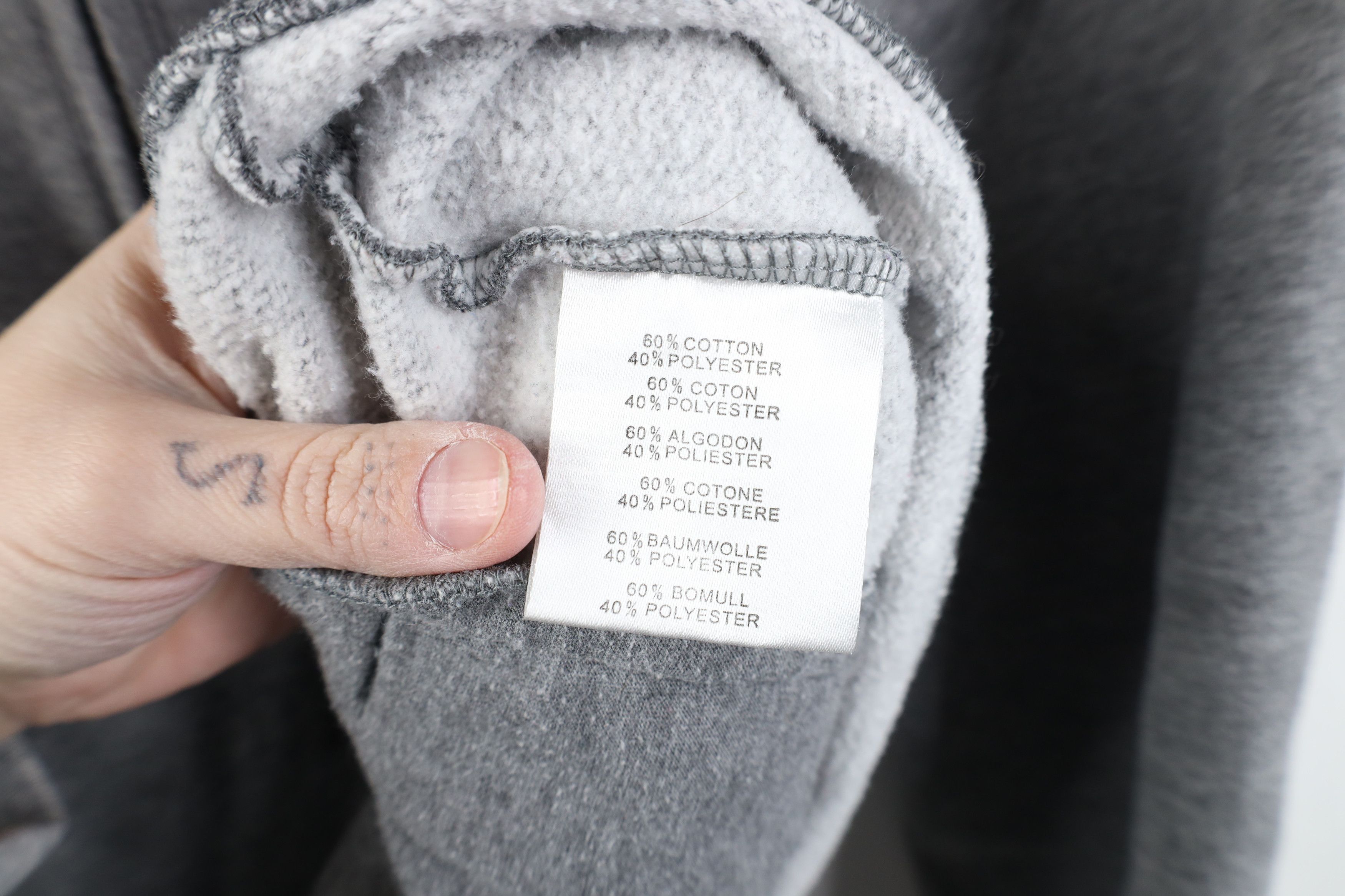 Vintage Vintage Bauer Hockey Half Zip Hoodie Sweatshirt Gray Size US XS / EU 42 / 0 - 12 Thumbnail