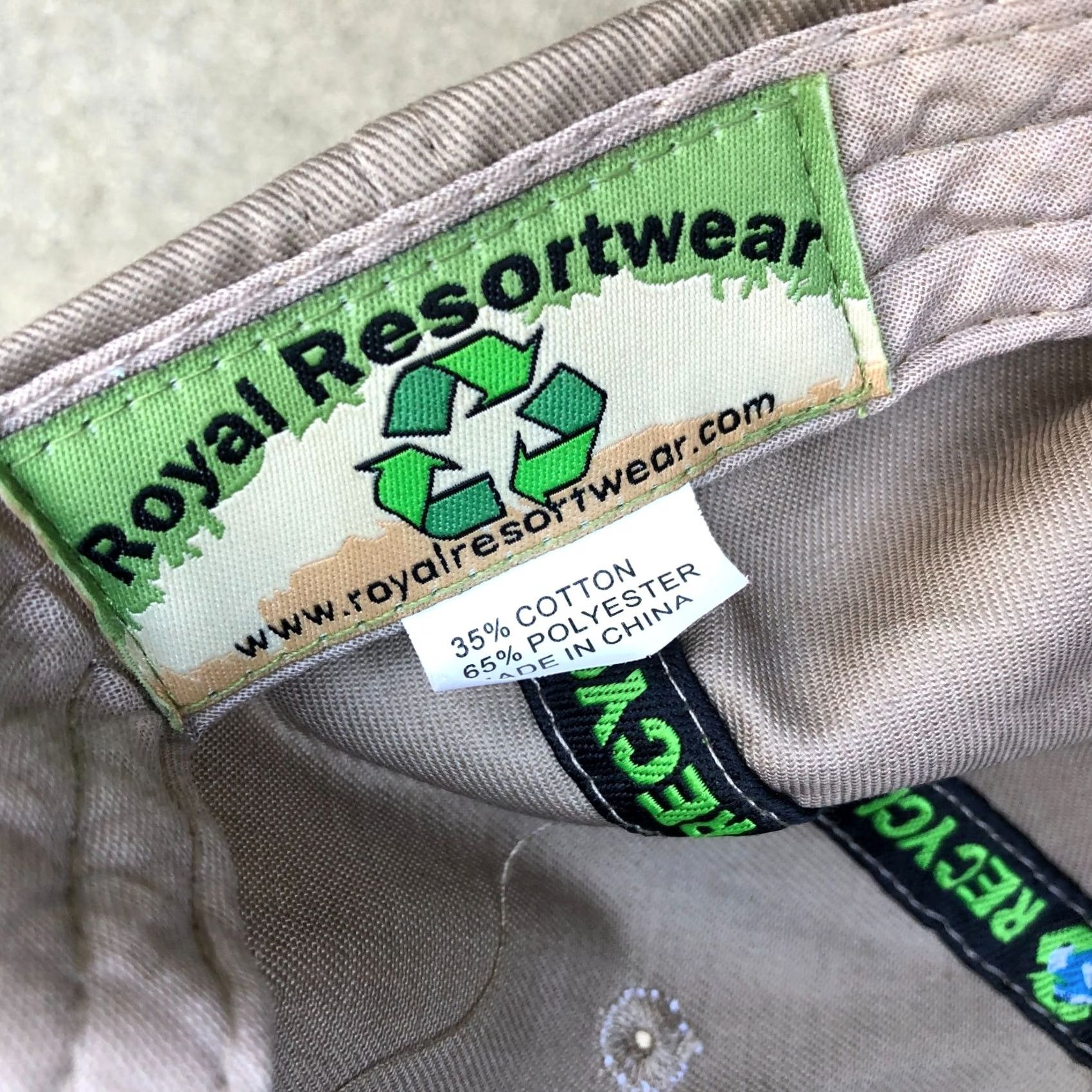 Vintage VINTAGE ROYAL RESORTWEAR SOLVANG Baseball Hat Men's California Cap Beige Size ONE SIZE - 6 Thumbnail