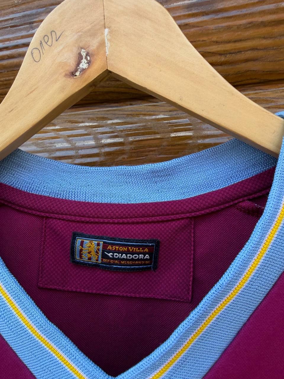 Diadora Aston Villa 2000-2001 Diadora Vintage Soccer Jersey XL Size US XL / EU 56 / 4 - 5 Thumbnail