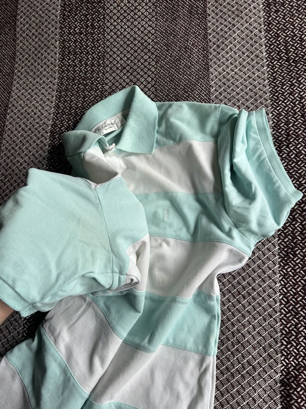 Vintage Vintage Polos T-shirt Yves Saint Laurent Luxury Item Size L Size US L / EU 52-54 / 3 - 12 Thumbnail