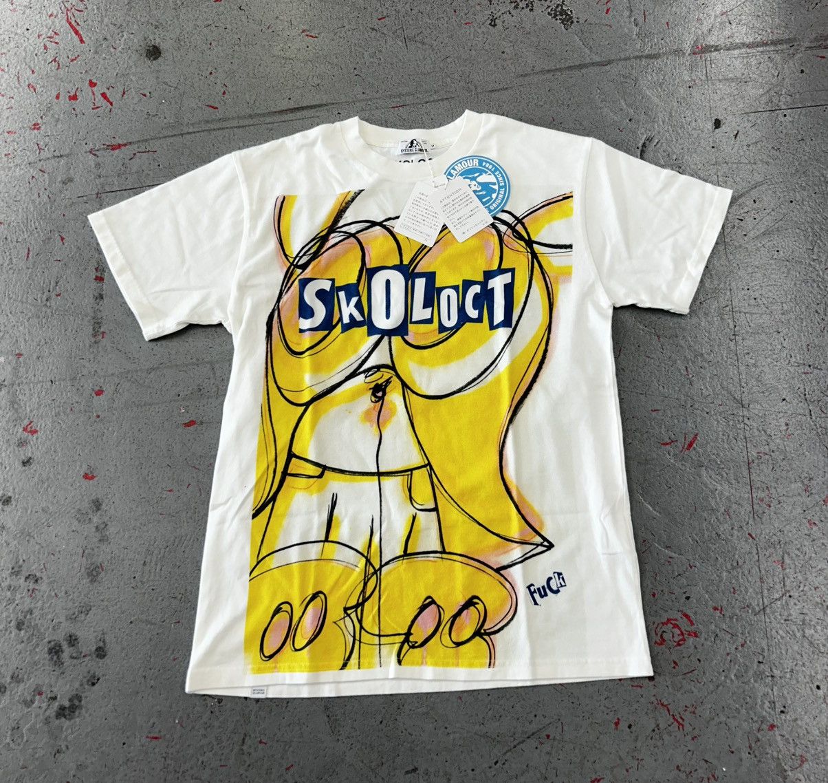 Hysteric Glamour Hysteric glamour x Skoloct T-Shirt Size Medium NEW Size US M / EU 48-50 / 2 - 1 Thumbnail