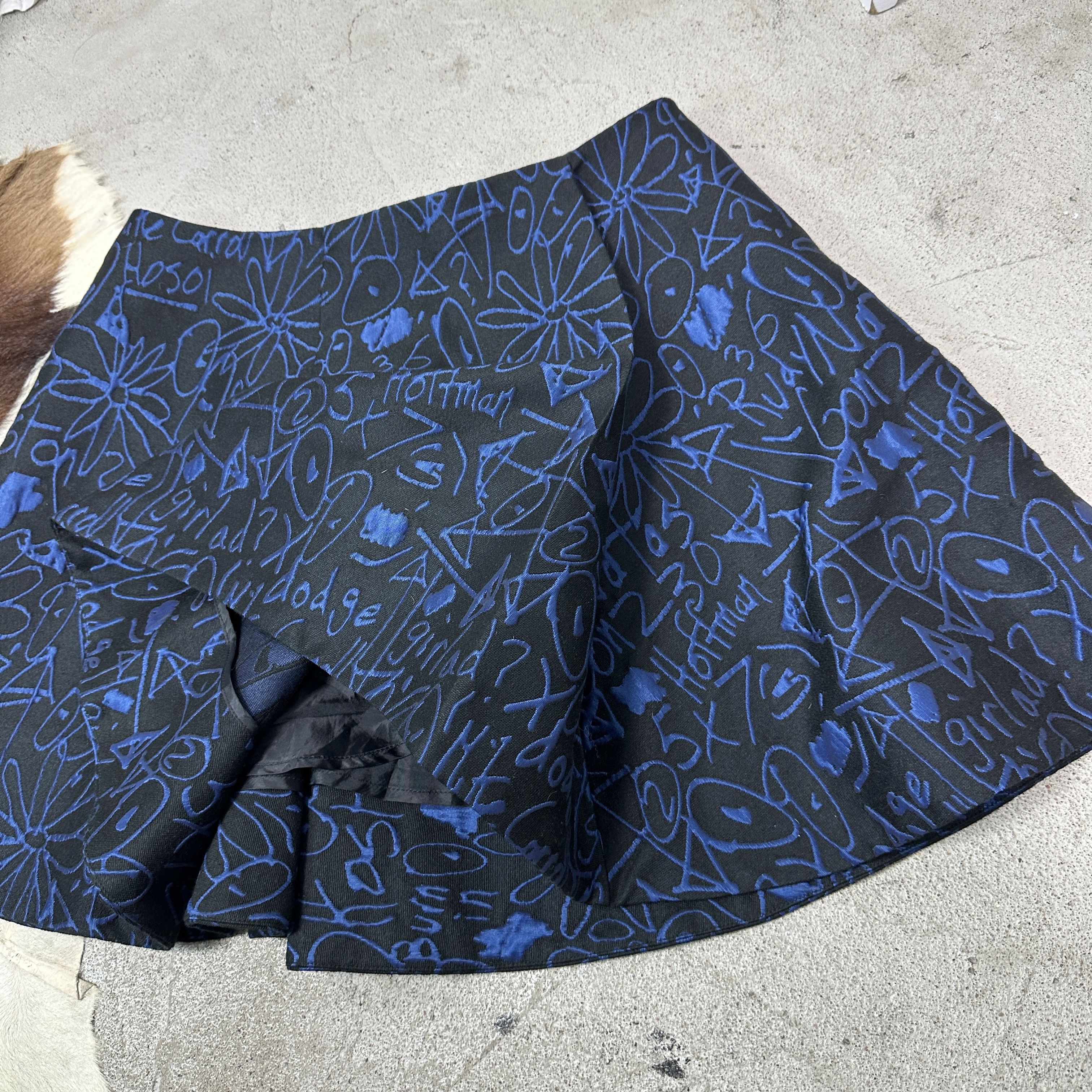 Opening Ceremony Vintage Avant Garde Printed Opening Ceremony Skirt Y2K Size 27" / US 4 / IT 40 - 3 Thumbnail