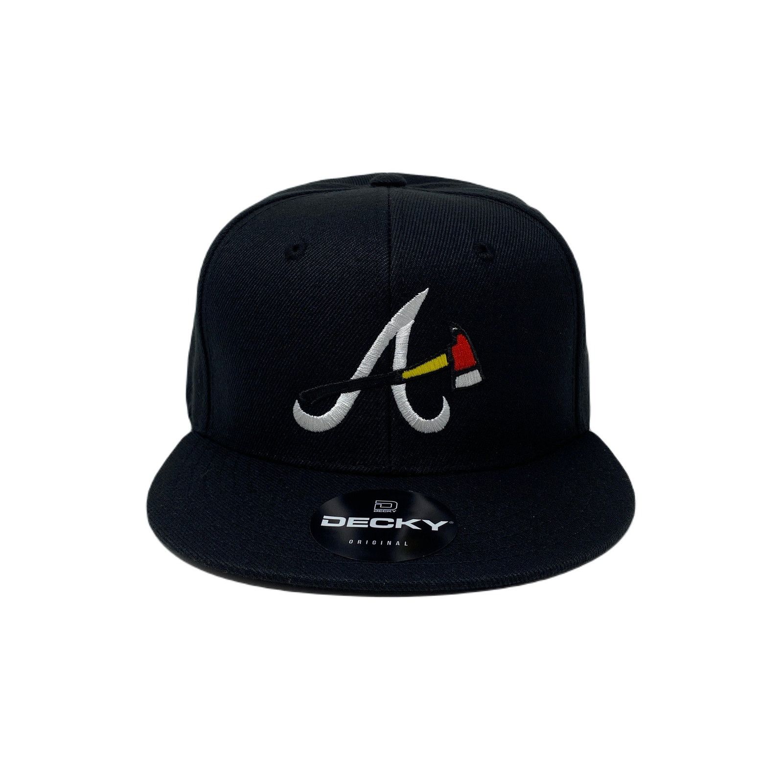 Other Atlanta Axe Snapback Hat All Black Size ONE SIZE - 2 Thumbnail
