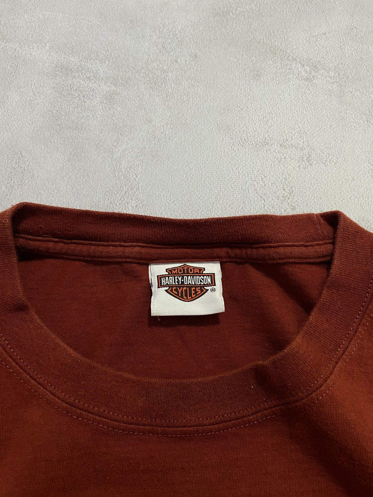 Harley Davidson Vintage 90s T-Shirt Harley Davidson Motor Cycles TEXAS Size US XL / EU 56 / 4 - 5 Thumbnail