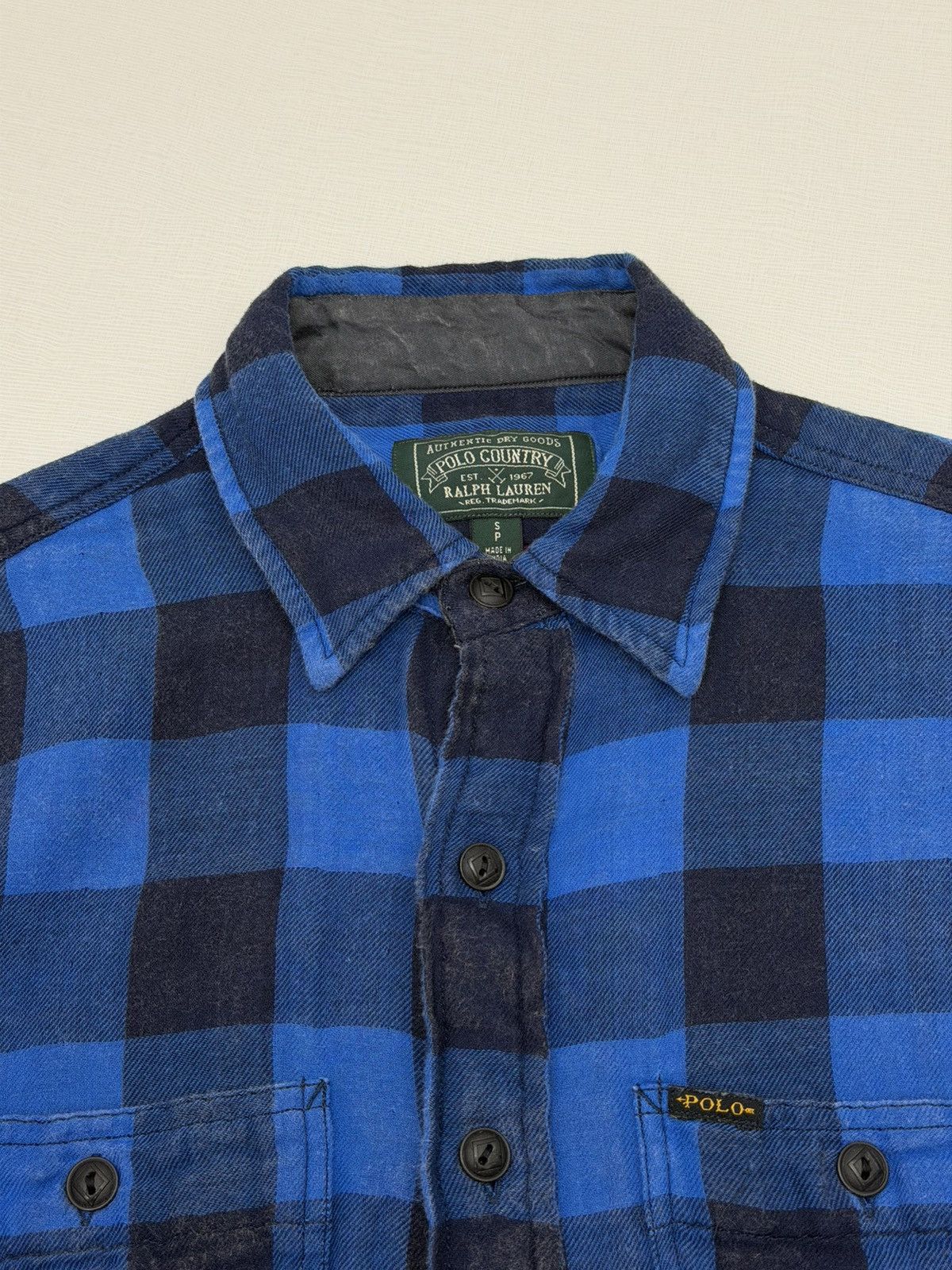Polo Ralph Lauren Polo Country Ralph Lauren Flannel Button Down Plaid Lined S Size US S / EU 44-46 / 1 - 4 Thumbnail
