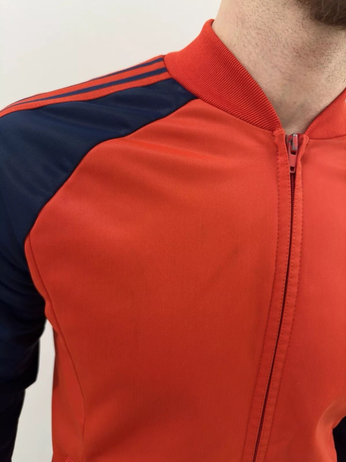 Adidas VINTAGE 1980s ADIDAS VENTEX TRACK JACKET MENS made in France Size US S / EU 44-46 / 1 - 5 Thumbnail
