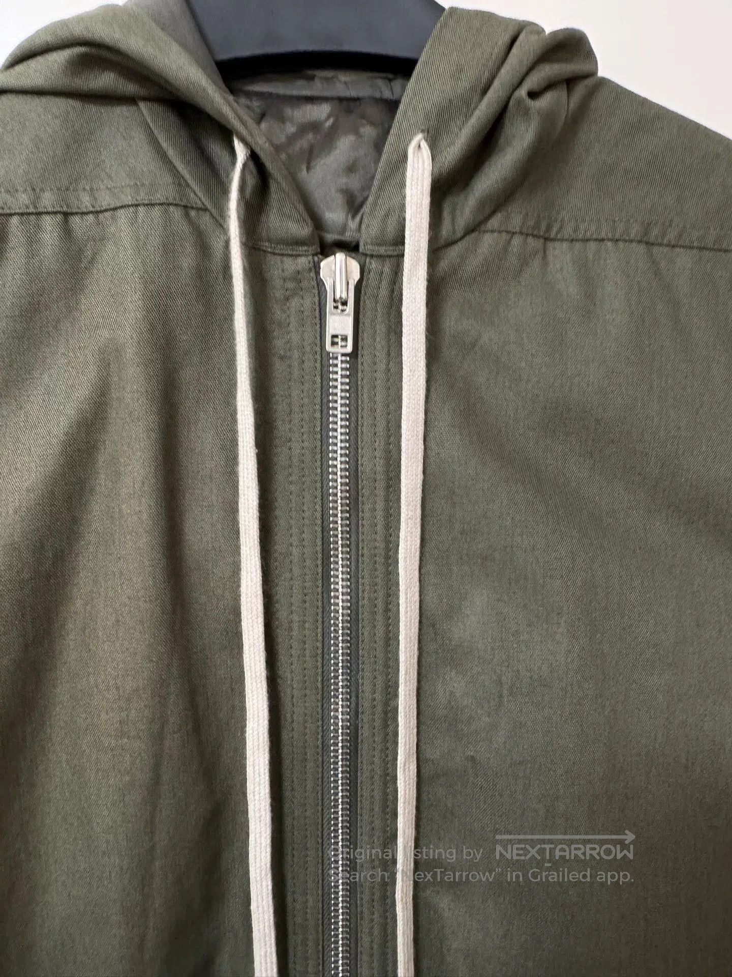 Rick Owens Rick Owens Zip Hooded Vest Jacket. Size US S / EU 44-46 / 1 - 5 Thumbnail