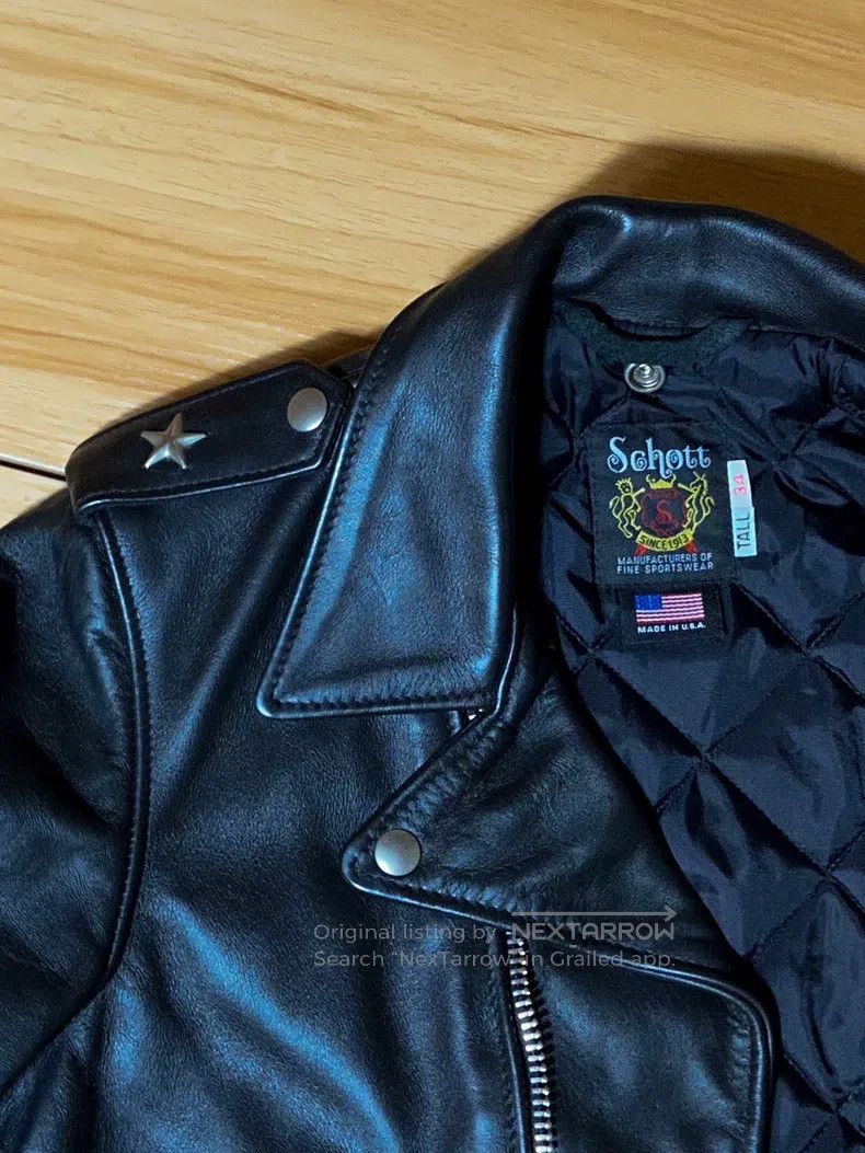 Schott Schott 613UST leather coat Size US XXS / EU 40 - 7 Thumbnail