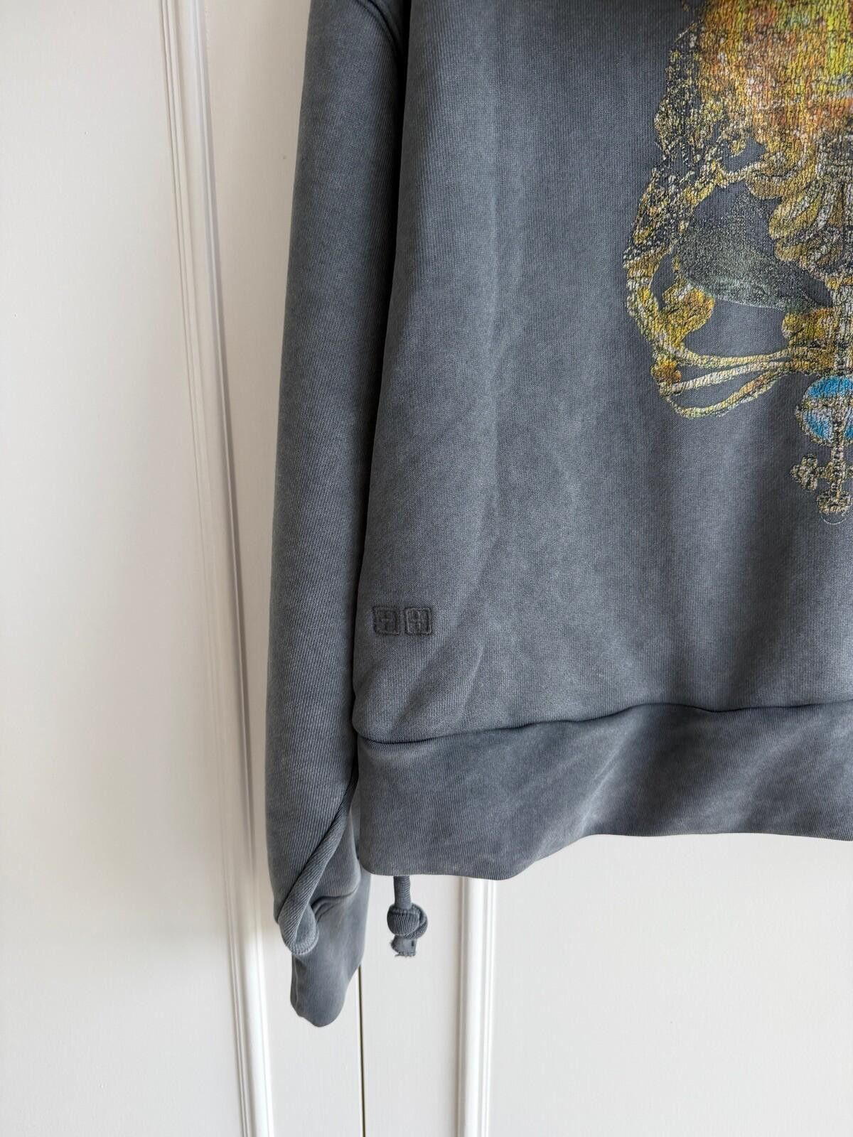 Ksubi new Ksubi mens kings halen zip hoodie medium m grey gray top Size US M / EU 48-50 / 2 - 7 Thumbnail