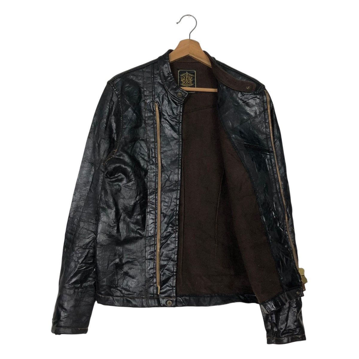 Hysteric Glamour 🔥VINTAGE SOFT LEATHER BIKER JACKET GYPSY & SONS JAPAN Size US M / EU 48-50 / 2 - 13 Thumbnail
