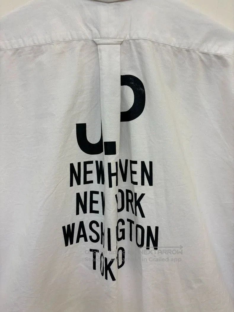 A.PRESSE White Oversized Oxford Shirt. Size US M / EU 48-50 / 2 - 8 Thumbnail
