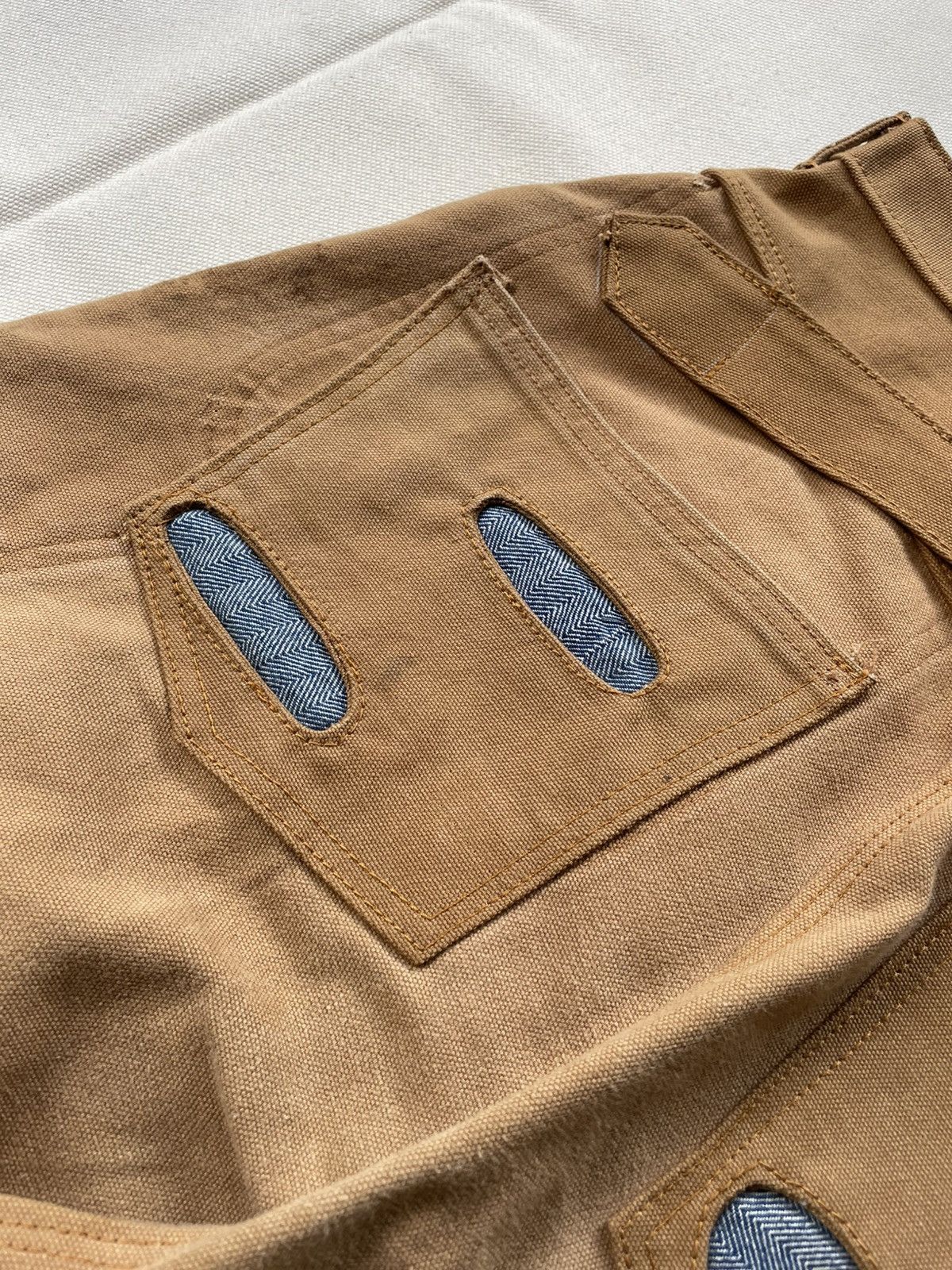 Designer × Handmade Canvas paint Size 27" / US 4 / IT 40 - 6 Thumbnail
