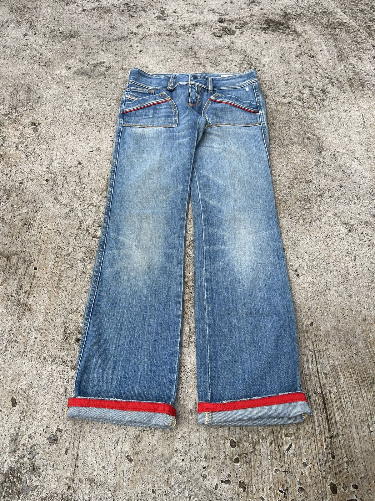 Diesel Diesel Industry Reckfly Denim Jeans Rare Pocket Size 29" - 2 Thumbnail