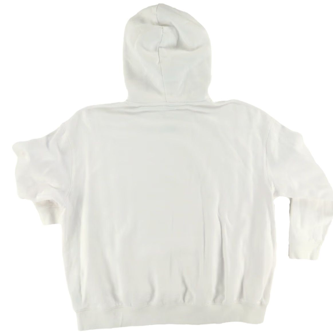Nike Nike Center Swoosh Solid Long Sleeve Hoodie White Women's 2XL Shirt Size XXL / US 16-18 / IT 52-54 - 4 Thumbnail