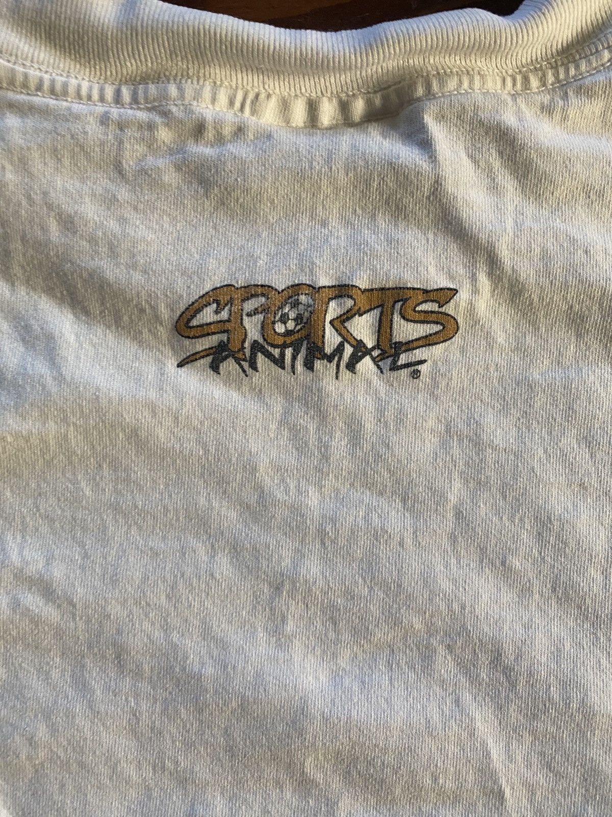 Vintage Vintage 1996 Sports Animal Soccer White Single Stitch Tee Size US M / EU 48-50 / 2 - 17 Thumbnail