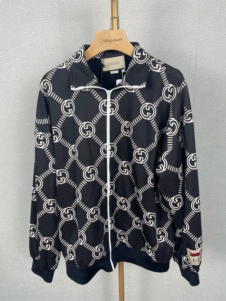 Gucci Gucci Vintage full-print zipper jacket 2504-Nextarrow Size US M / EU 48-50 / 2 - 1 Thumbnail