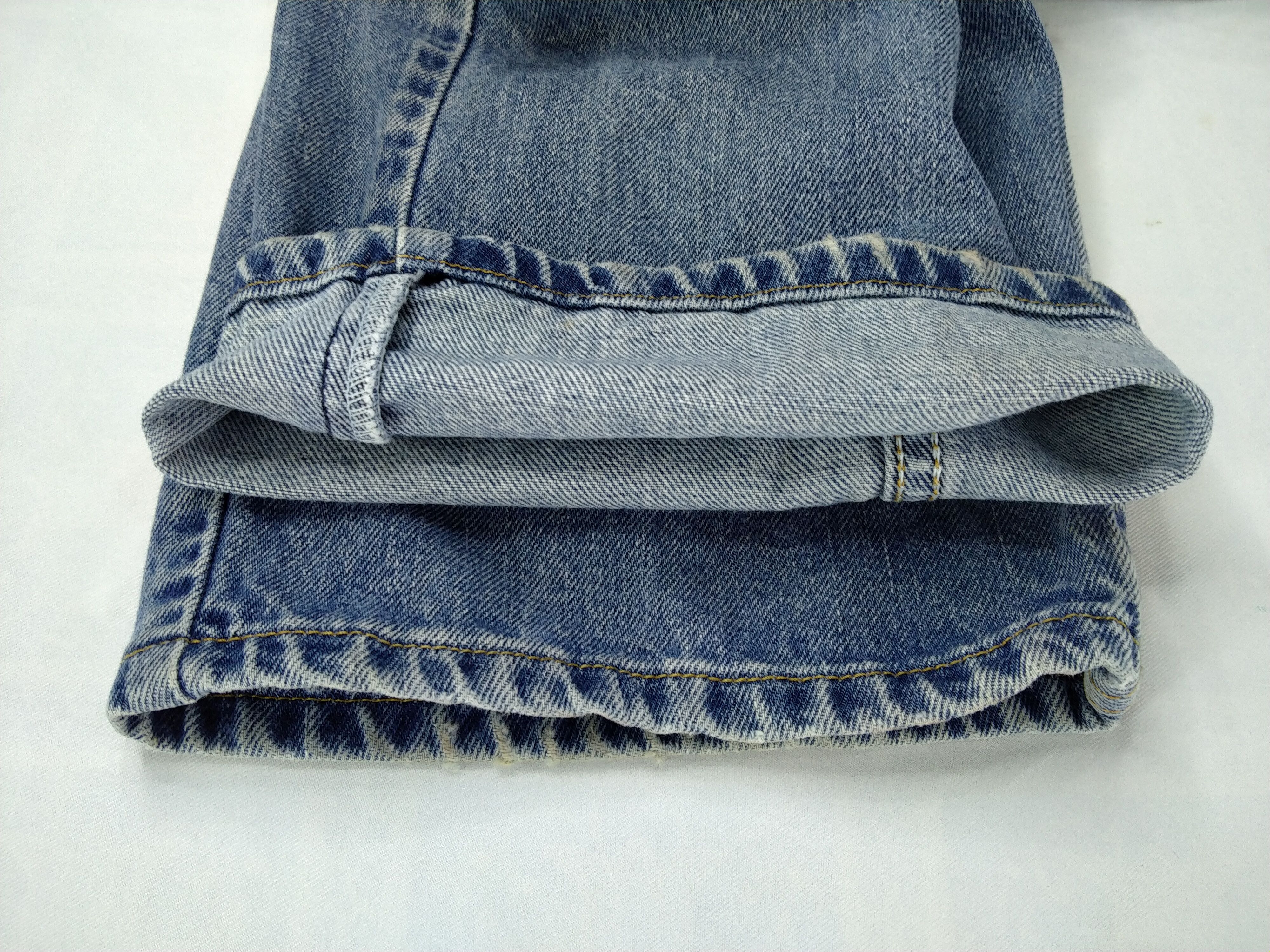Levi's Vintage Levi's 505 Regular Fit Denim 34 x 32 -JN498 Size US 34 / EU 50 - 12 Thumbnail