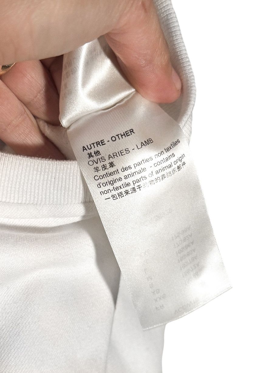 Louis Vuitton Louis Vuitton White Macro Signature Cropped Sweatshirt Size M / US 6-8 / IT 42-44 - 8 Thumbnail