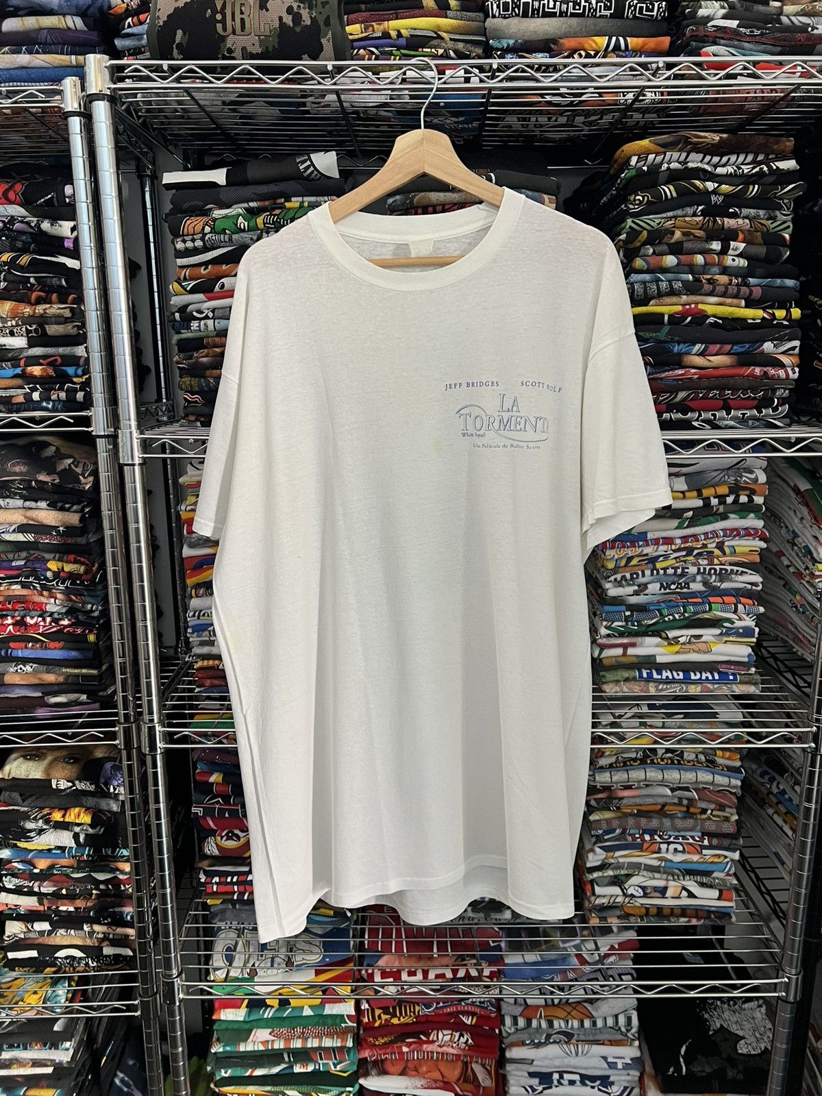 Vintage 1996 White Squall Spanish Promo Movie Ridley Scott Tee Size US XXL / EU 58 / 5 - 5 Thumbnail