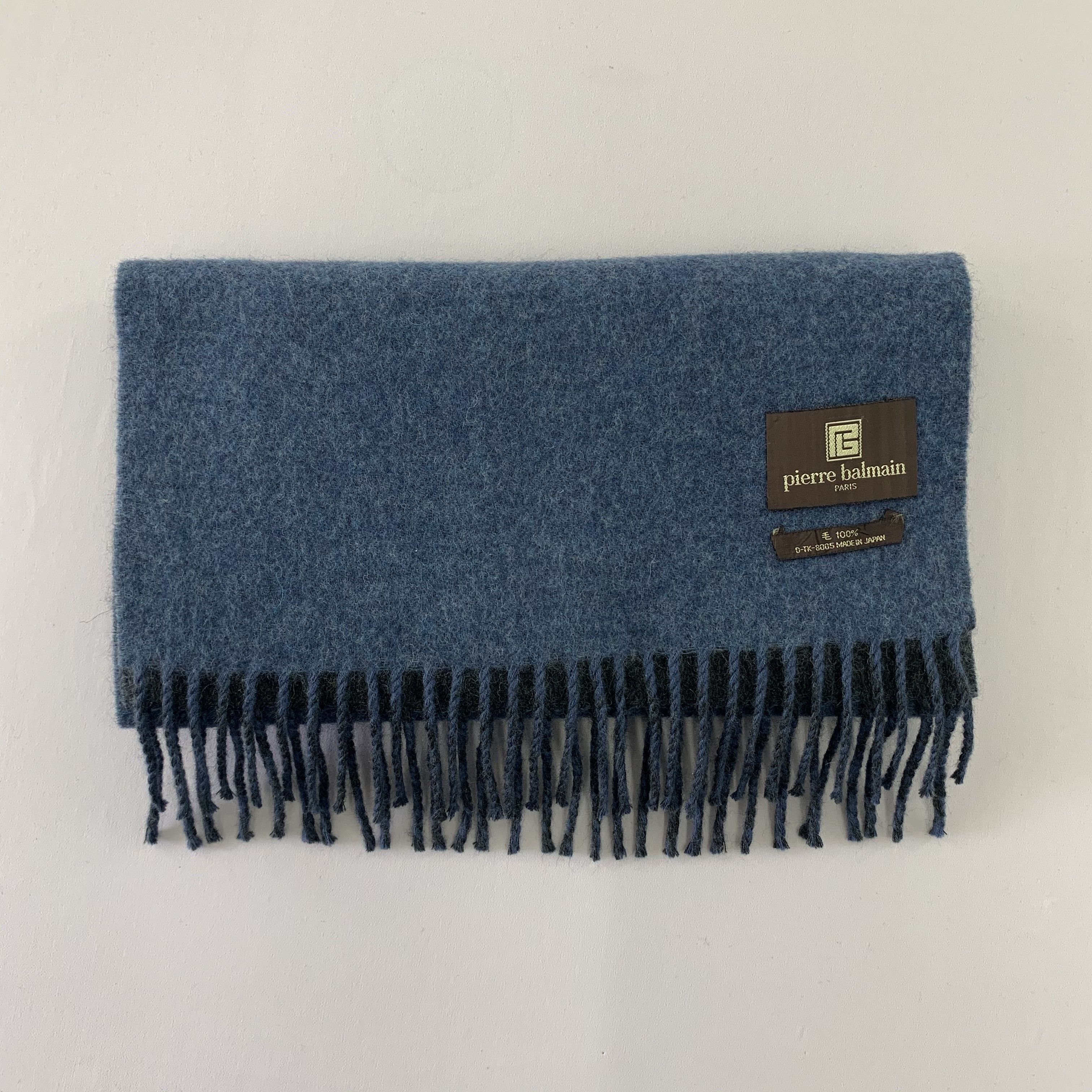 Pierre Balmain Pierre Balmain Scarf Wool Muffler Neck Wrap BL4153 Size ONE SIZE - 5 Thumbnail