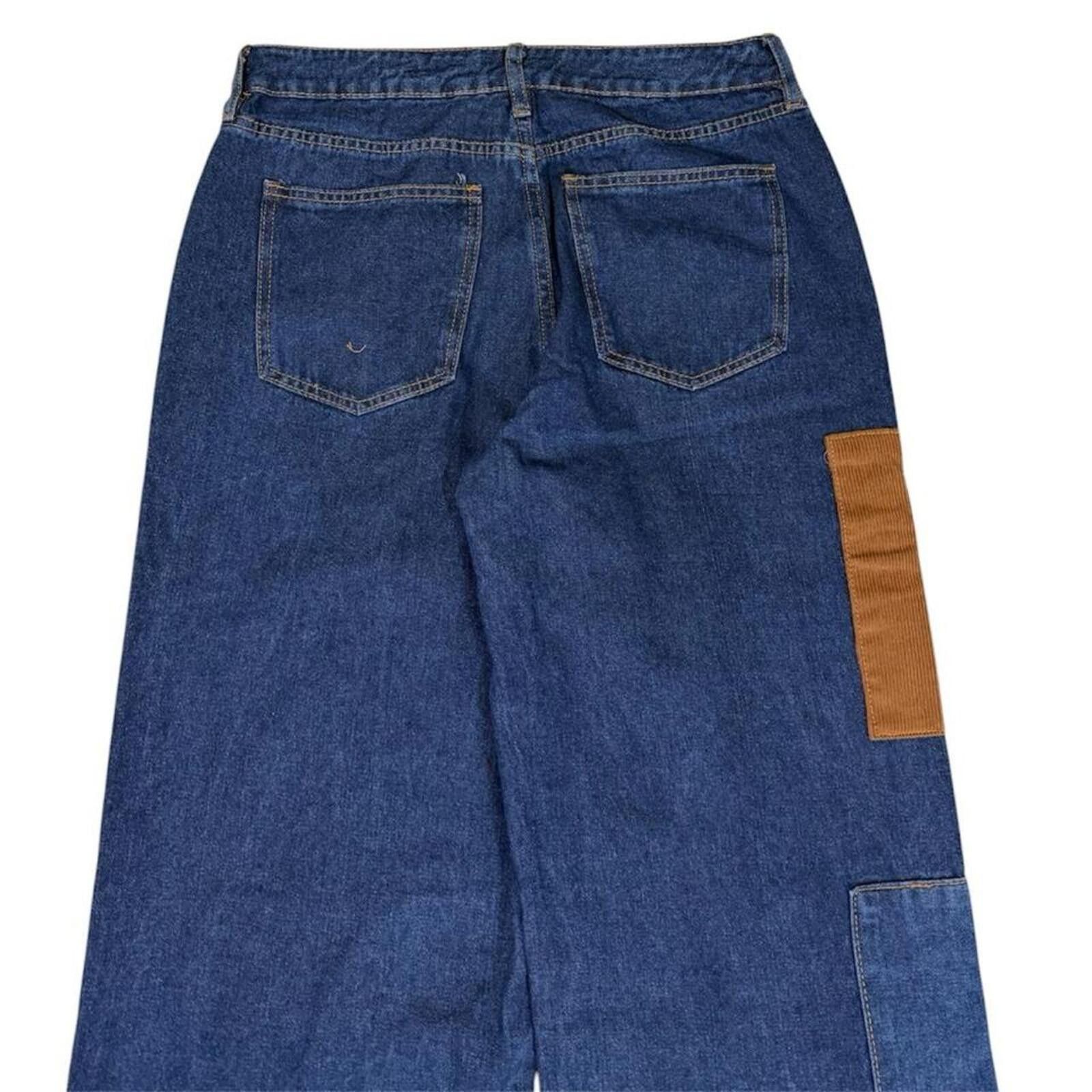 True Religion Baggy look unique printed and patch work denim jeans Size 30" / US 8 / IT 44 - 6 Thumbnail