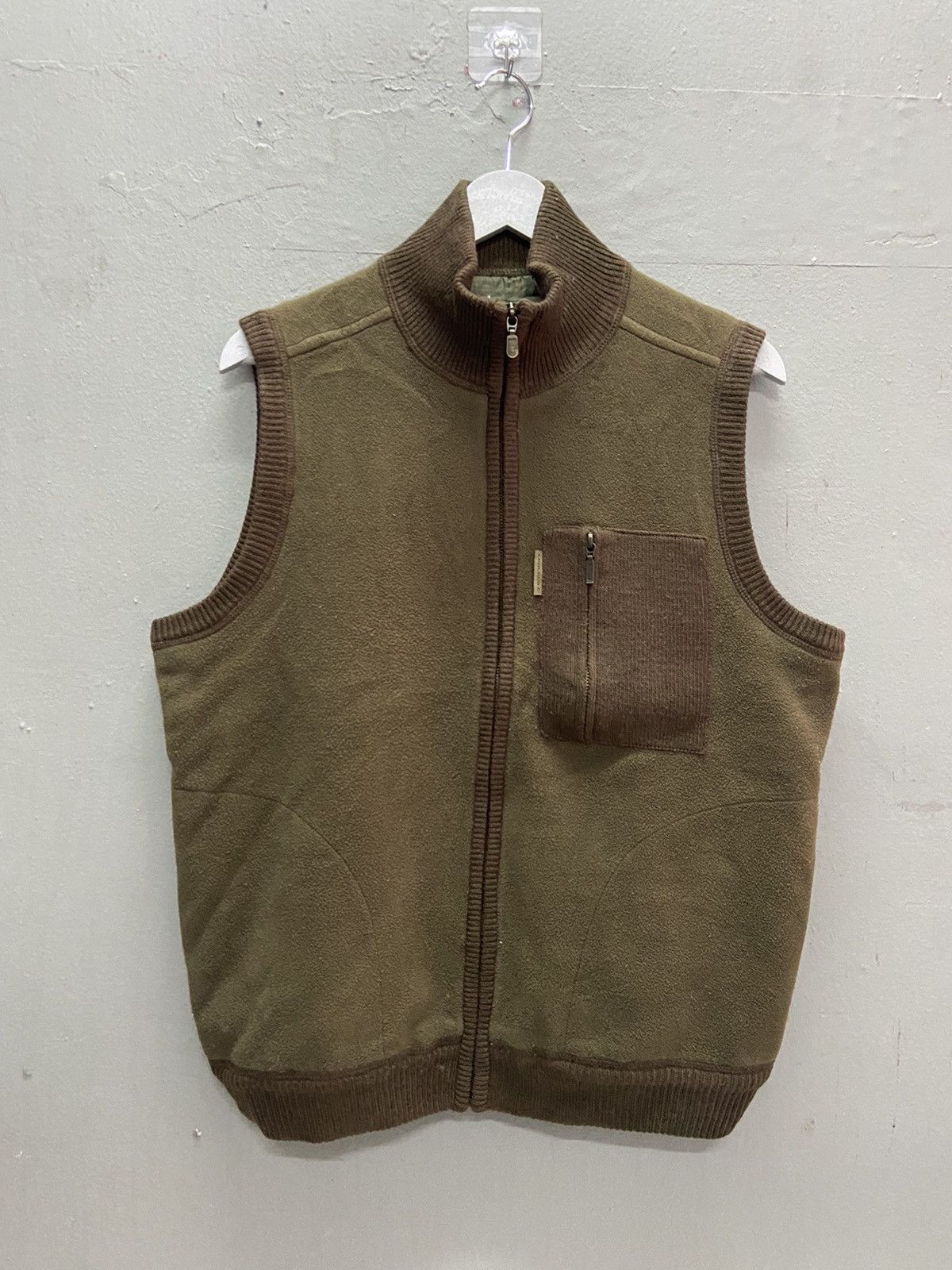 Japanese Brand CROCODILE JAPANESE BRAND WOOL ZIPPER VEST Size US L / EU 52-54 / 3 - 1 Thumbnail