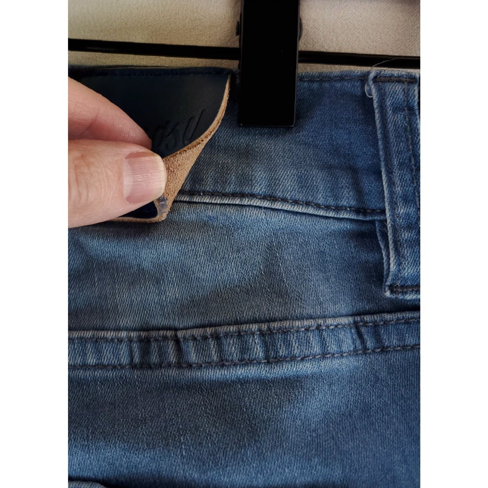 Vintage Mugsy Piers Blue Jeans Stretch Light Blue Mens 32 Inseam 30 Straight Blue 32x30 Adult Mens Size US 32 / EU 48 - 3 Thumbnail