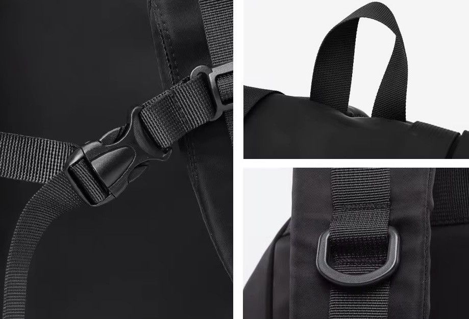 Other Capacity Outdoor Waterproof Black Backpack Size ONE SIZE - 3 Thumbnail