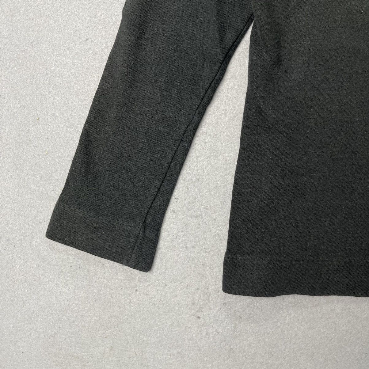 45rpm Vintage 45rpm Japan Garment Dyed Long Sleeve Tee Black Small Size US S / EU 44-46 / 1 - 4 Thumbnail