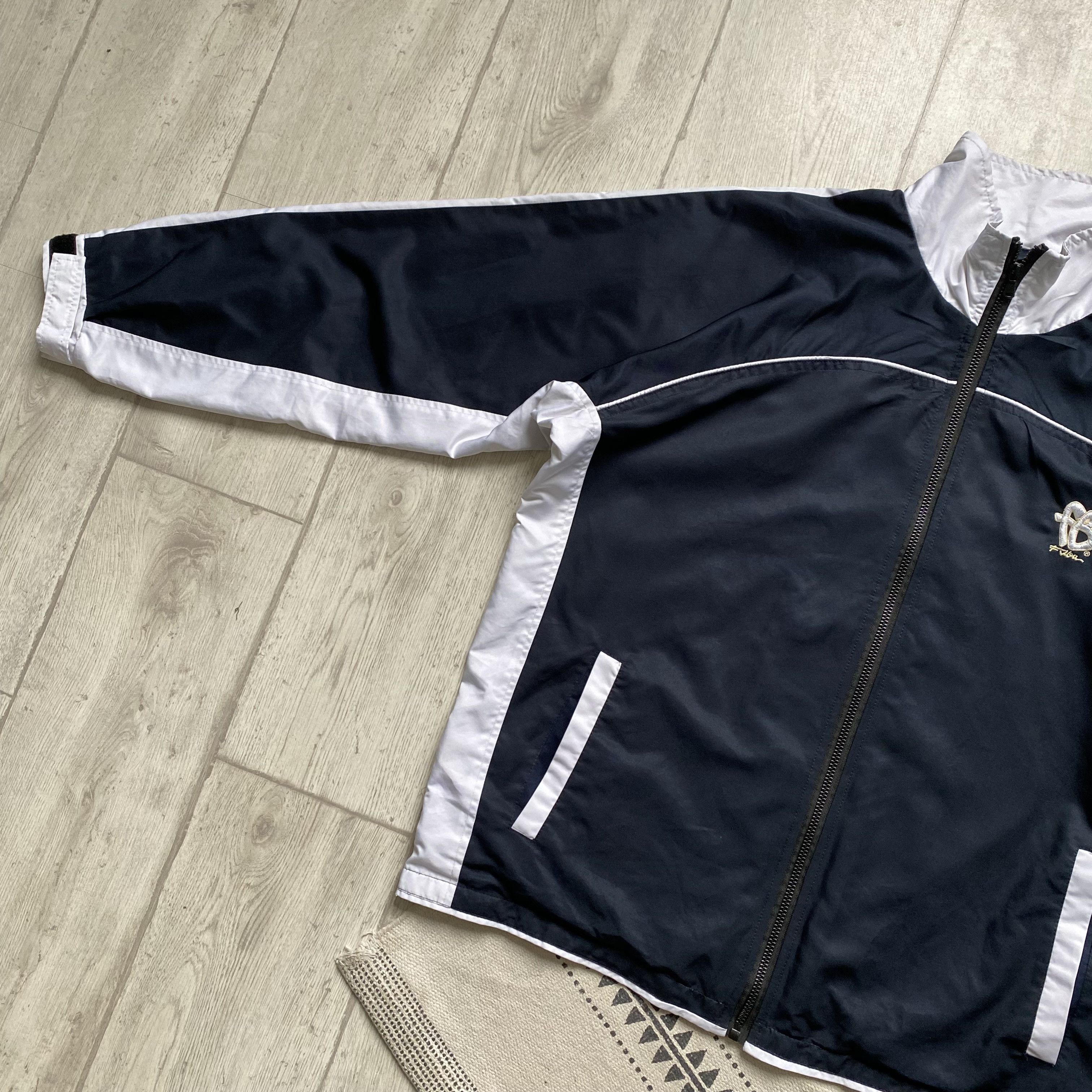 Fubu Vintage 90s Fubu Nylon track jacket Windbreaker Size US L / EU 52-54 / 3 - 5 Thumbnail
