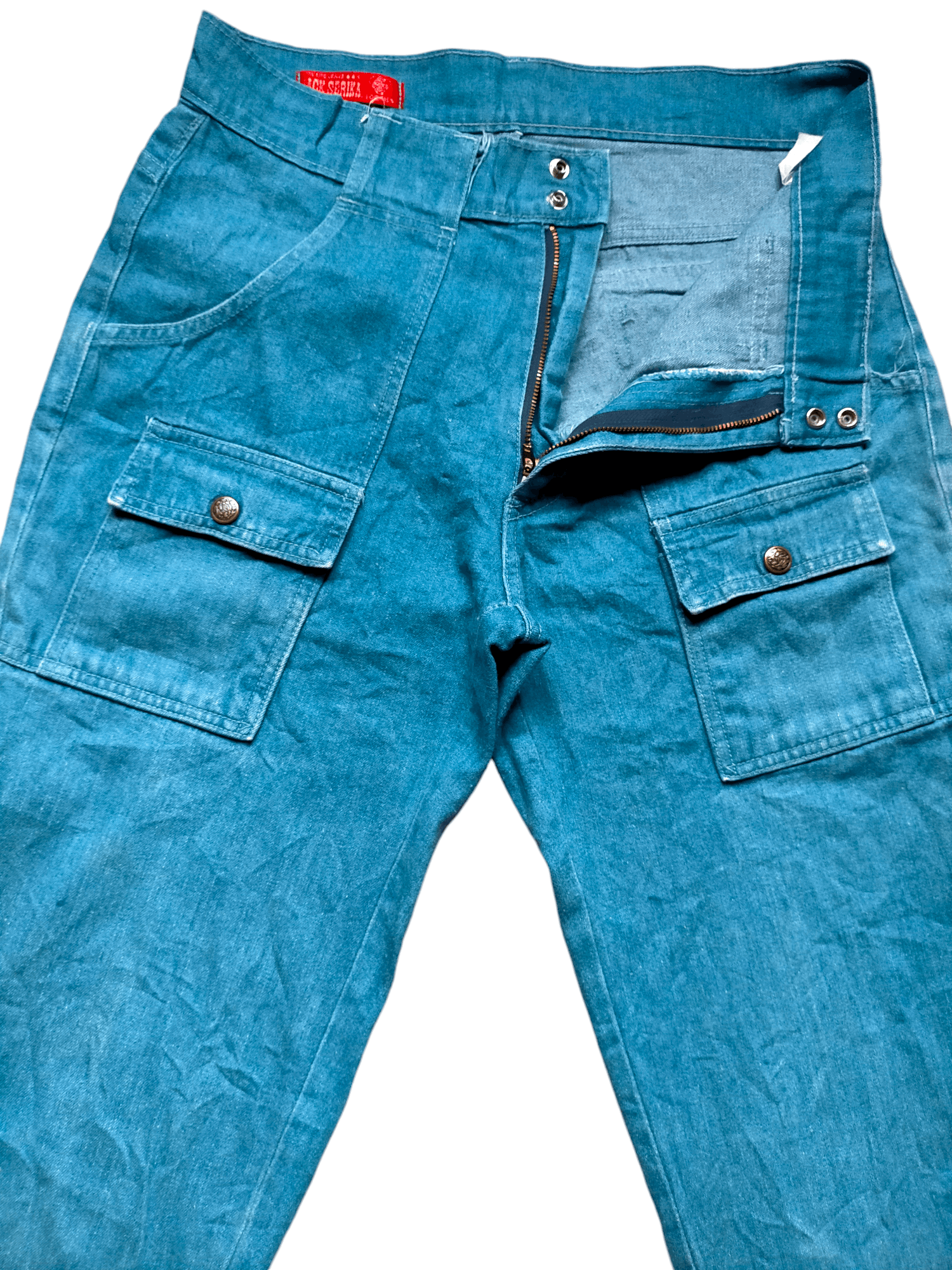Japanese Brand × Vintage Made in japan Jack Serika Bush Pants Jeans Size US 30 / EU 46 - 6 Thumbnail