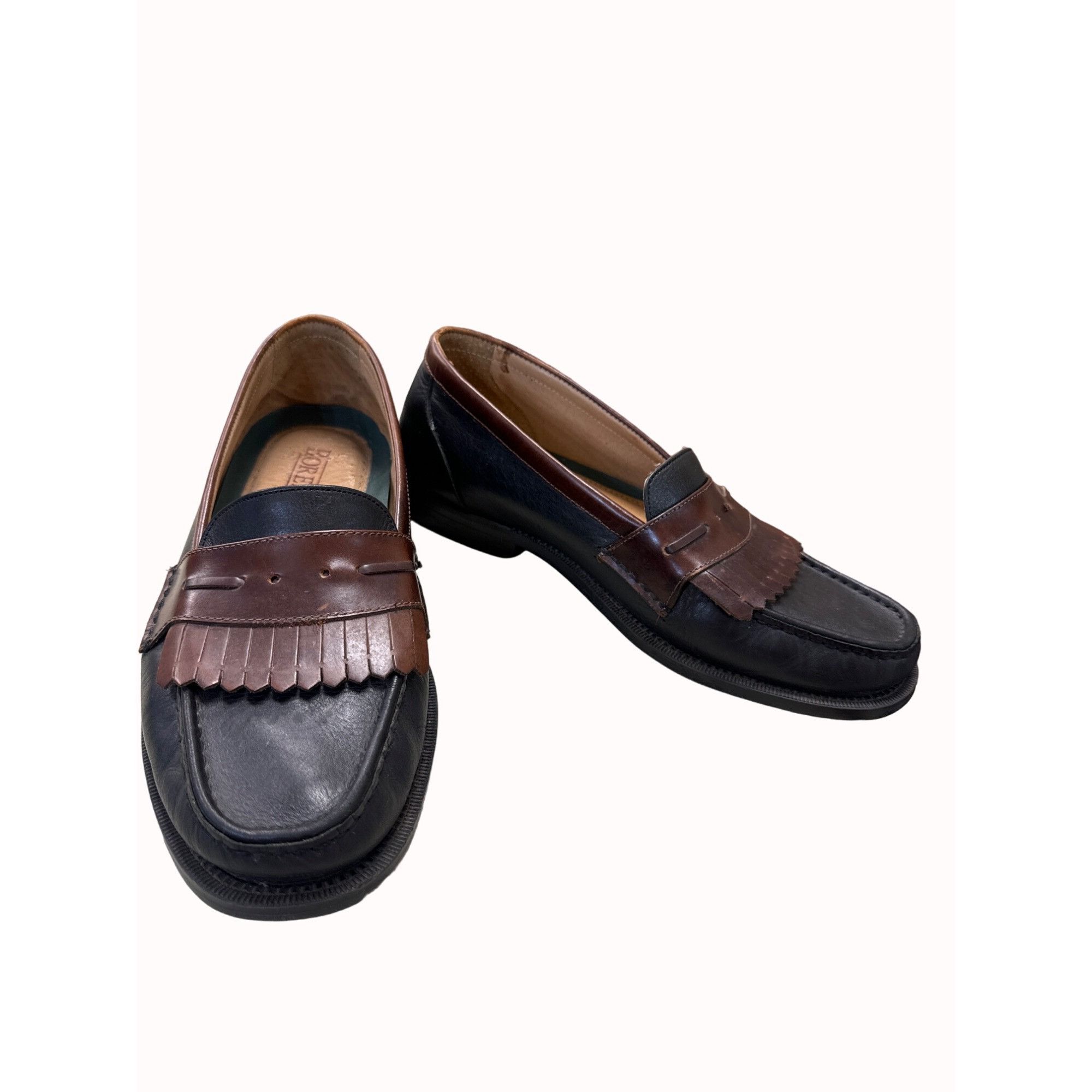 Designer Botellín Italian men’s brown kilt leather shoes loafers size Size US 11 / EU 44 - 2 Thumbnail