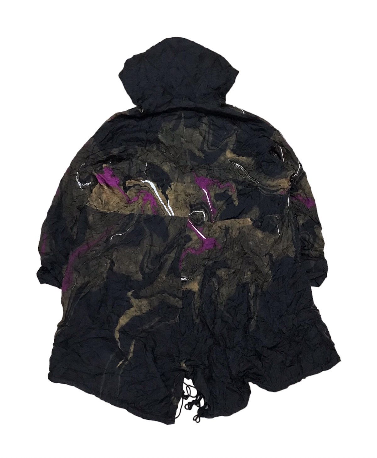 Japanese Brand × Y's × Yohji Yamamoto Y's Yohji Yamamoto Suminagashi Marble Pattern Light Jacket Size US M / EU 48-50 / 2 - 1 Thumbnail