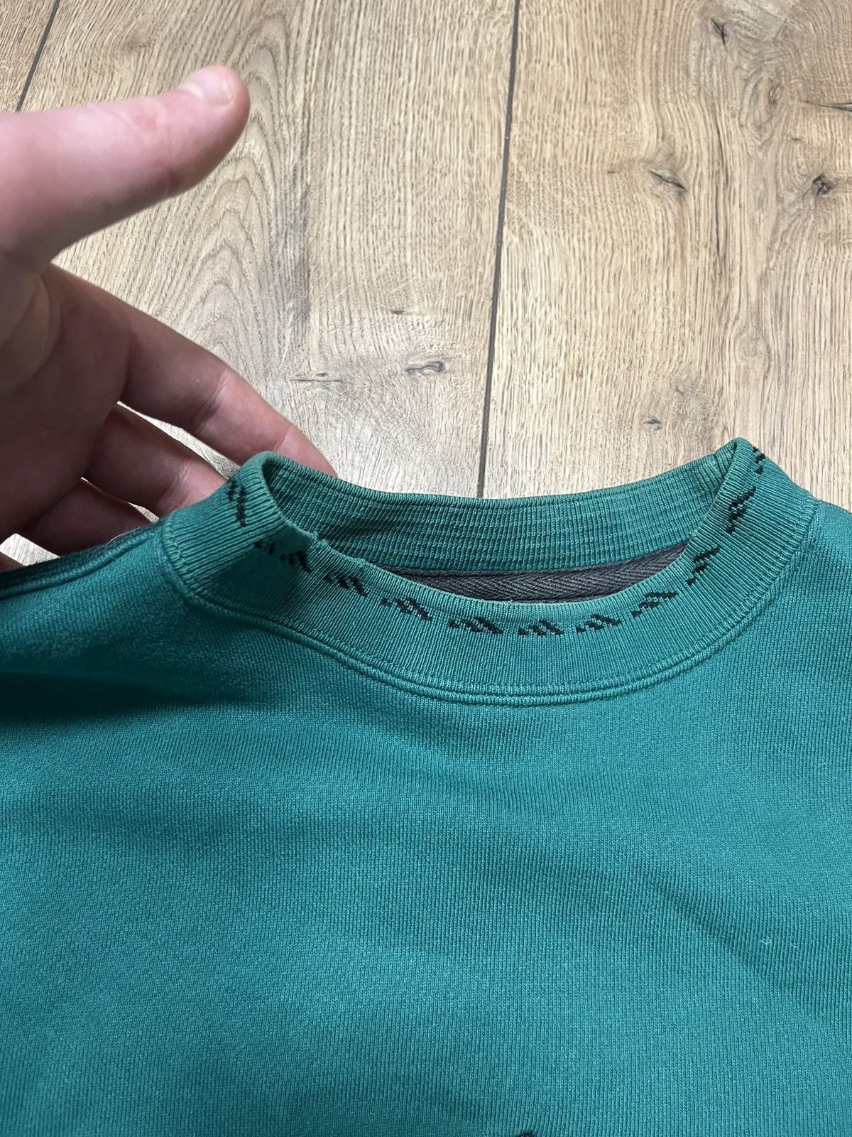 Adidas × Vintage 90s Vintage Adidas Equipment Green Crewneck Sweatshirt Size US M / EU 48-50 / 2 - 5 Thumbnail