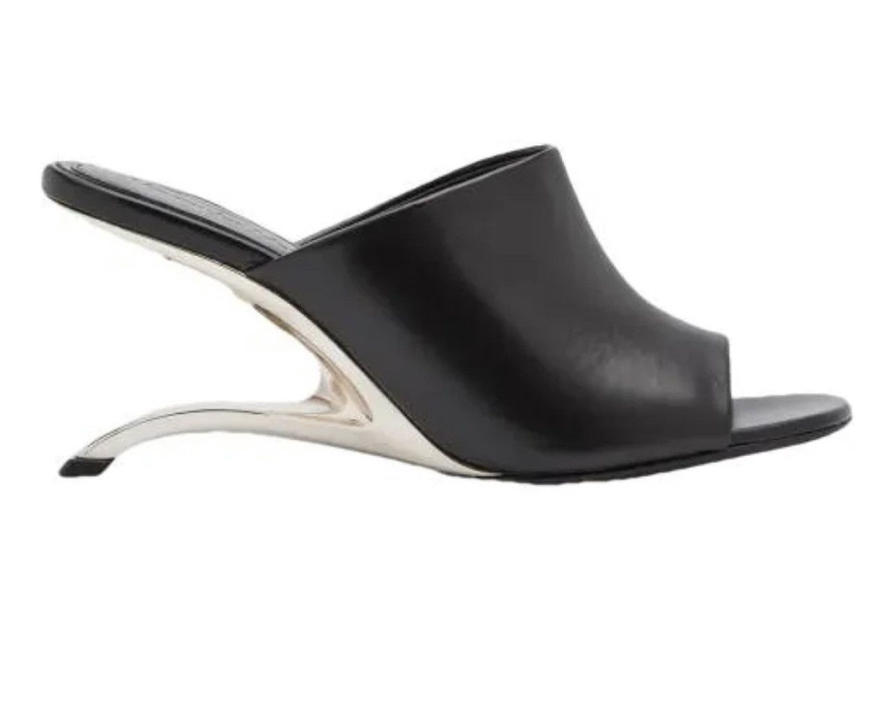 Alexander McQueen Alexander McQueen Leather Mule Size US 7.5 / IT 37.5 - 1 Thumbnail