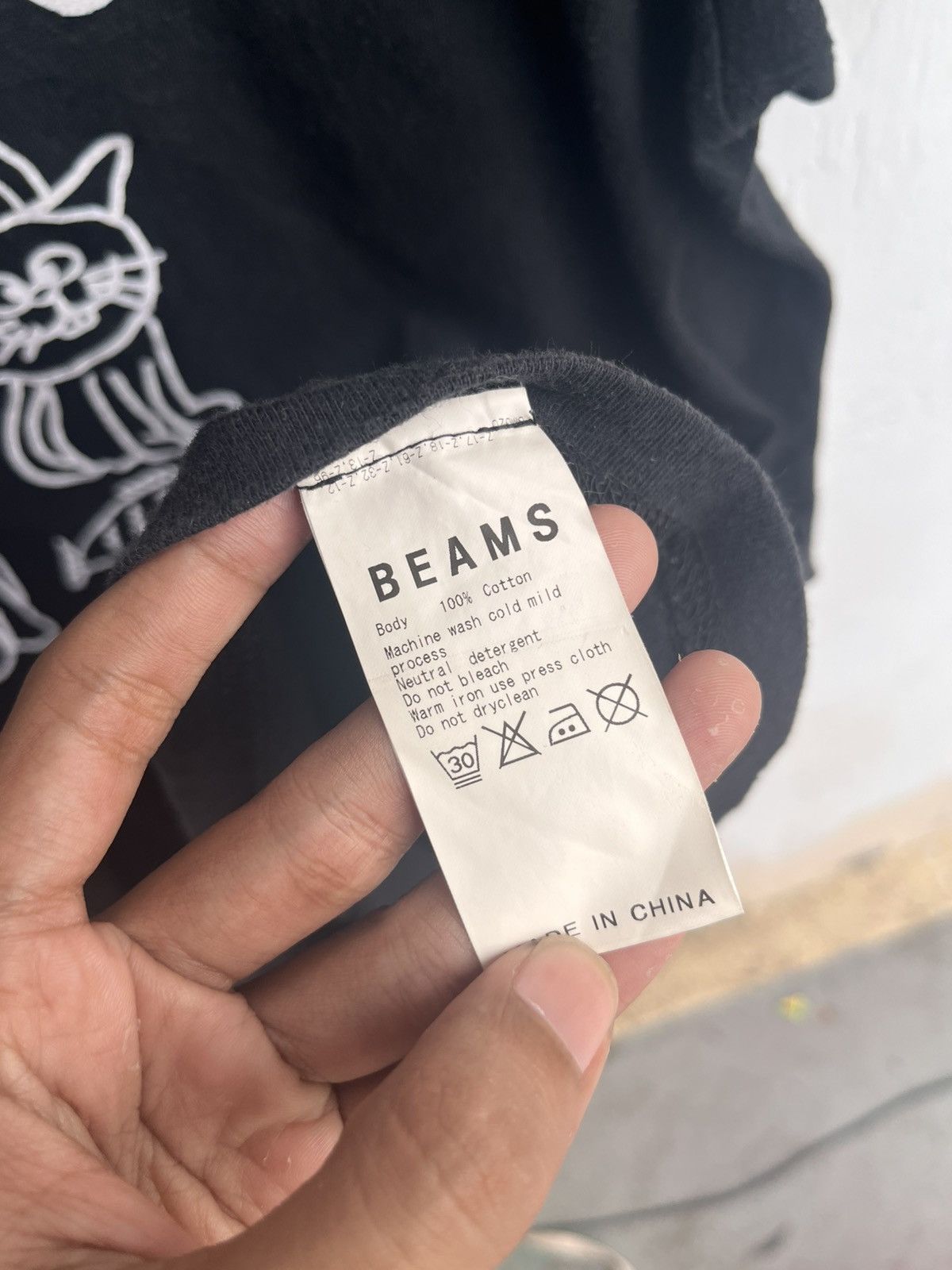 Beams Japan JAPANESE BEAMS DOPE BOYS CAT TEE Y2K STYLE VKEI PUNK LGB Size US S / EU 44-46 / 1 - 4 Thumbnail