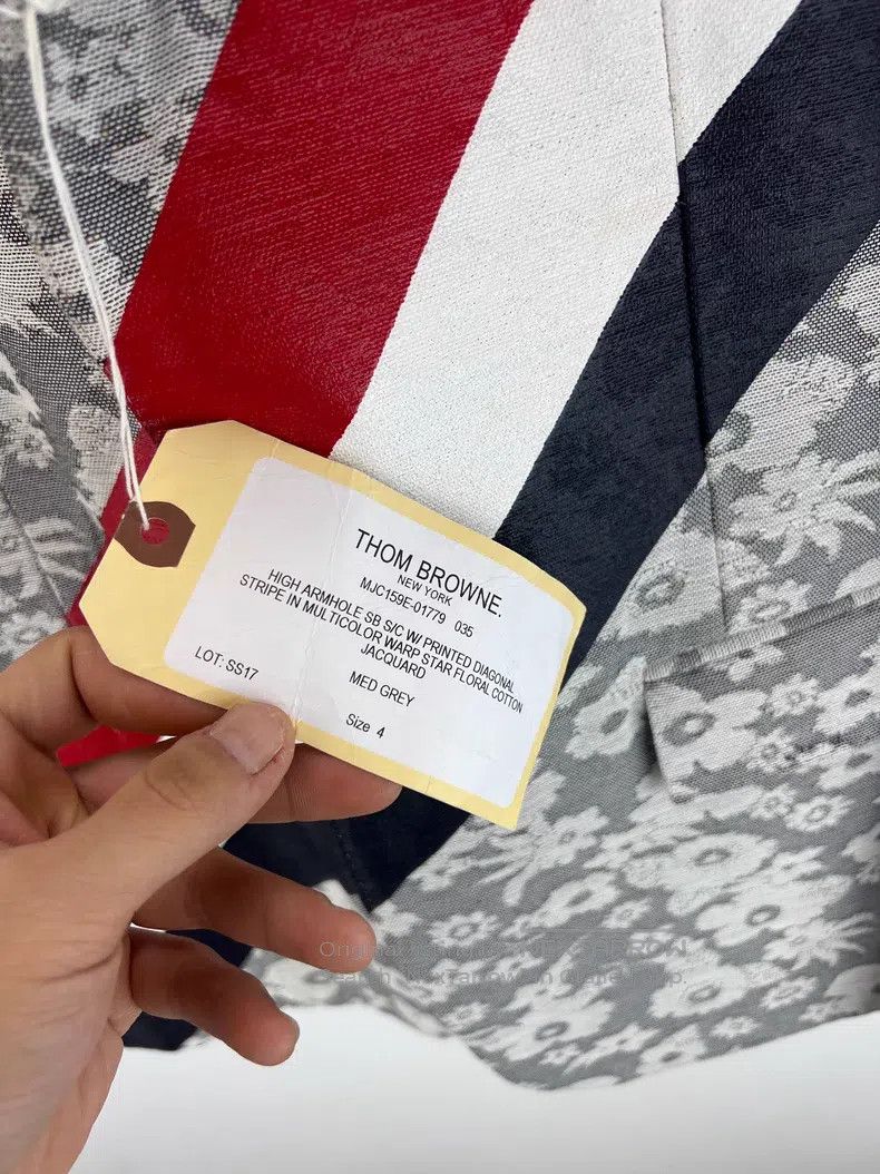 Thom Browne Thom Browne Grey Jacket Size US XL / EU 56 / 4 - 3 Thumbnail