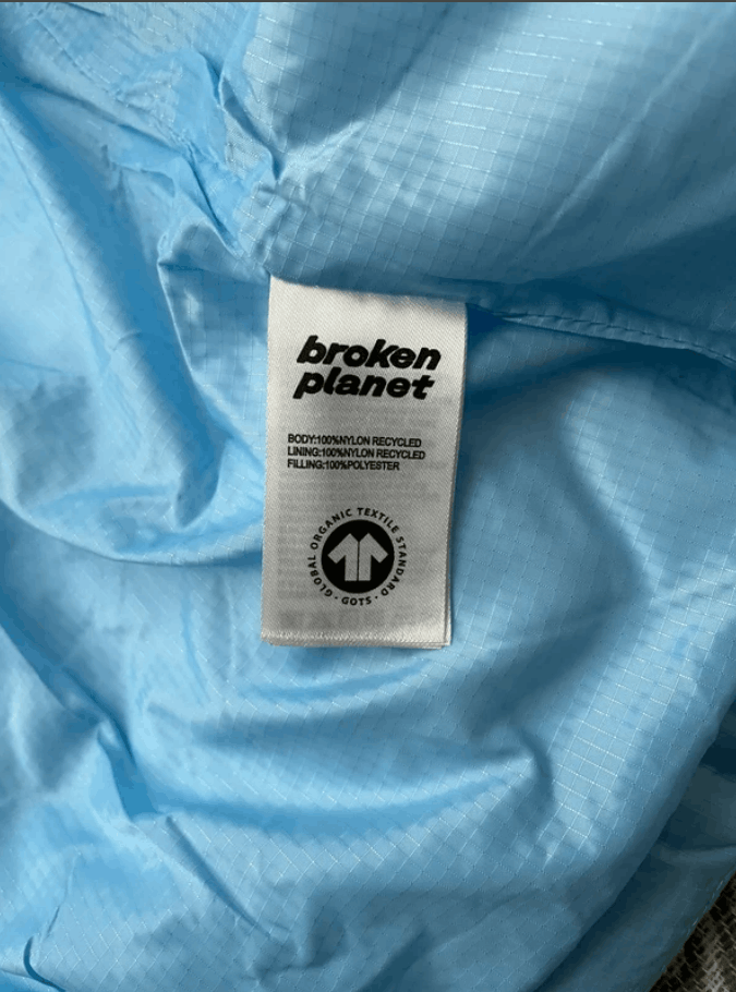 Broken Planet Broken Planet Sky Blue Puffer Jacket Size US M / EU 48-50 / 2 - 12 Thumbnail