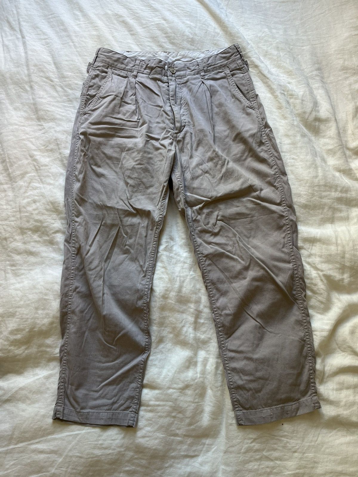 image of Engineered Garments Fatigue Pants Corduroy Beige, Men's (Size 30)