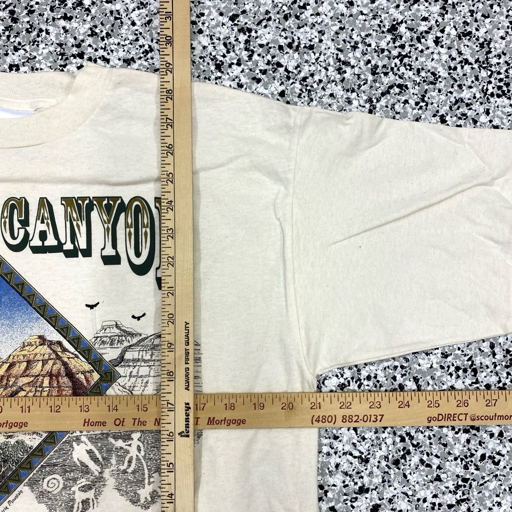 Vintage VINTAGE Grand Canyon National Park Graphic T-Shirt Tourist Souvenir Tee Large Size US L / EU 52-54 / 3 - 3 Thumbnail