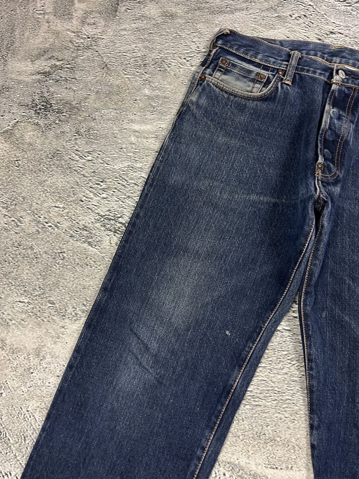 Evisu Evisu jeans daicock big logo yellow selvedge denim Size US 33 - 8 Thumbnail