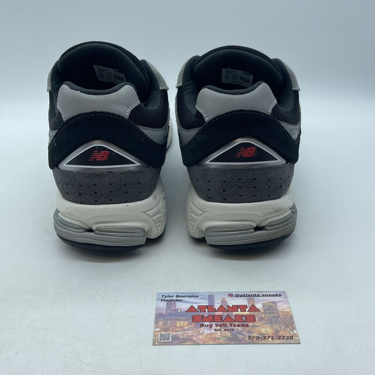 New Balance 2002R slate grey black Size US 11.5 / EU 44-45 - 3 Thumbnail