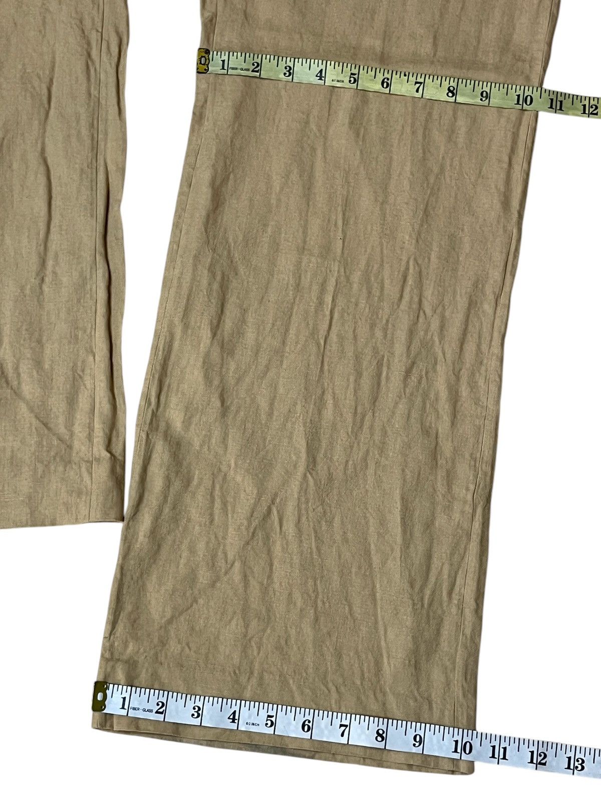 Michael Kors CASUAL🔥MICHAEL KORS BAGGY LINEN CASUAL PANTS Size US 33 - 14 Thumbnail