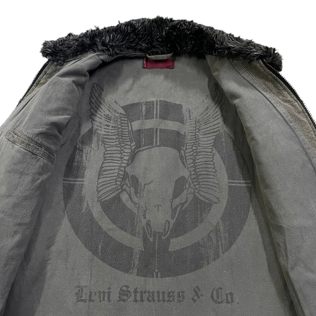 Levi's Vintage Levis Red Tab Fur Collar Jacket Size US L / EU 52-54 / 3 - 11 Thumbnail