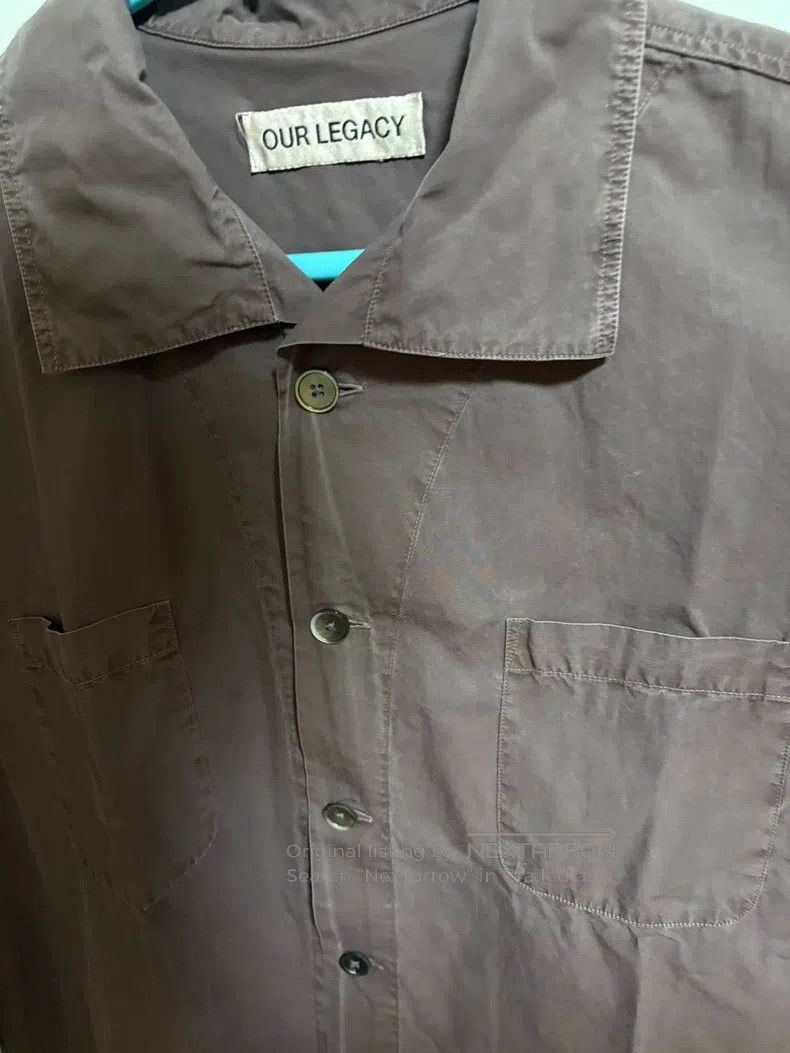 Our Legacy Our Legacy Red checkered shirt Size US M / EU 48-50 / 2 - 2 Thumbnail
