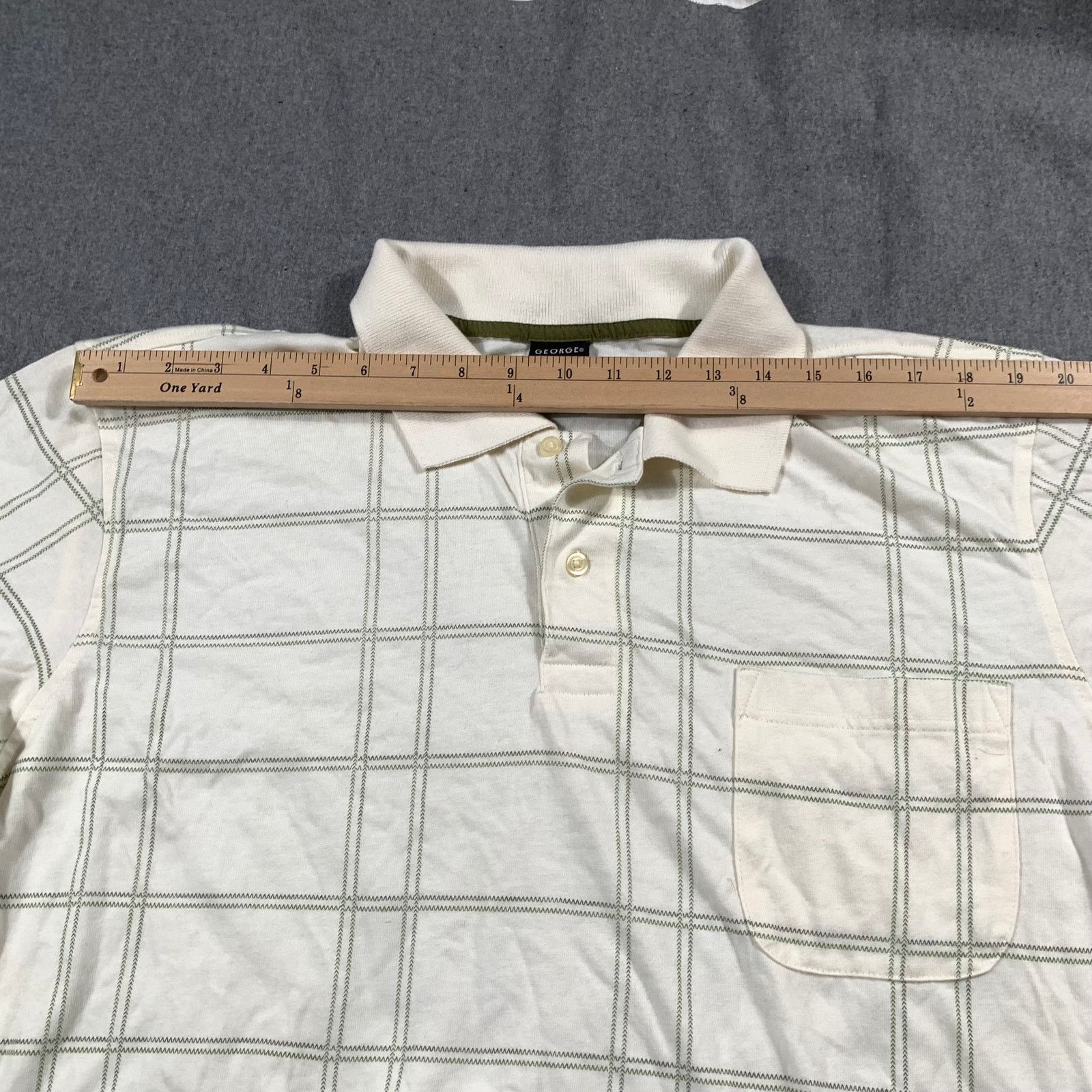 George George Shirt Adult Large 42-44 Short Sleeve Size US L / EU 52-54 / 3 - 6 Thumbnail