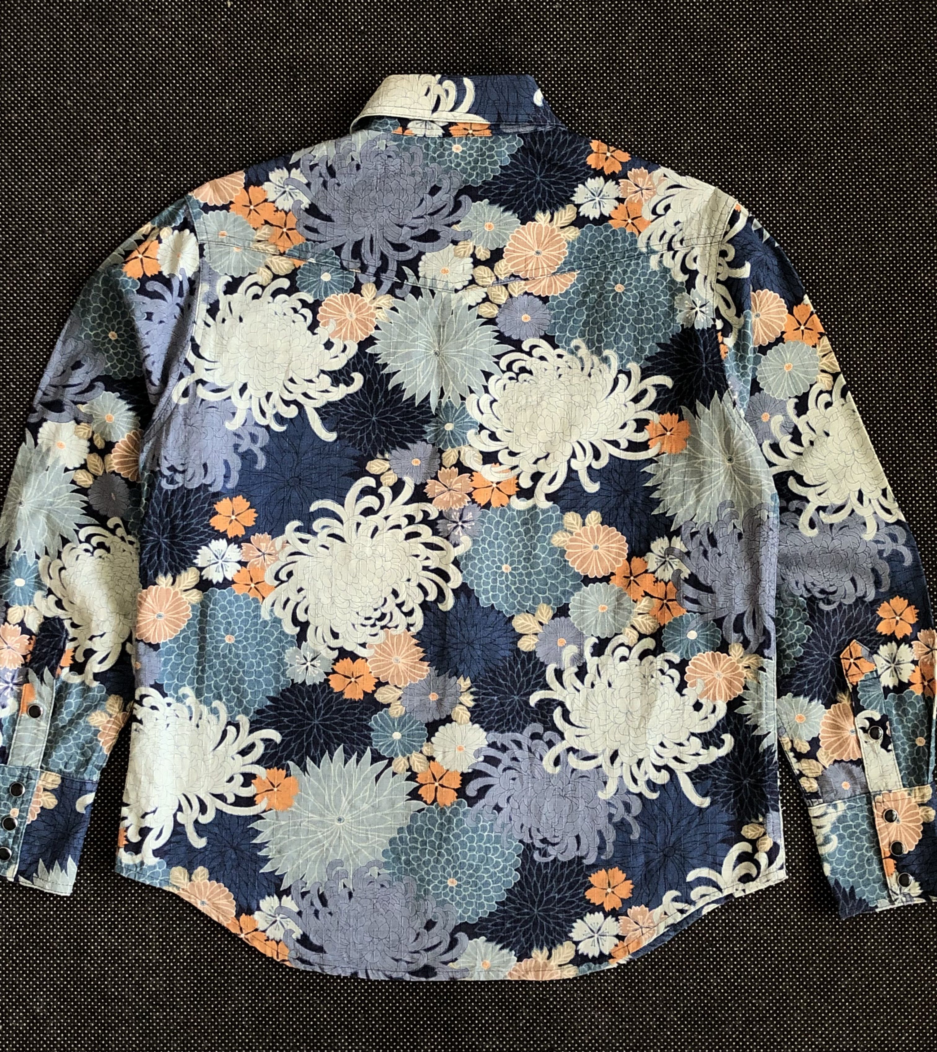 Japanese Brand RARE🔥VINTAGE JAPAN’S NEO CLOTHING FLORAL PRINT COTTON TWILL Size US M / EU 48-50 / 2 - 11 Thumbnail