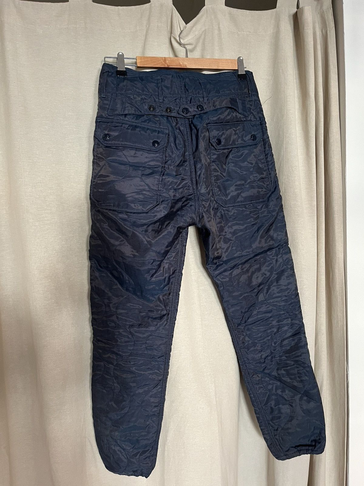 Engineered Garments Engineered Garments size 30 E-1 Quilted Twill Lining Pants Size US 30 / EU 46 - 2 Thumbnail