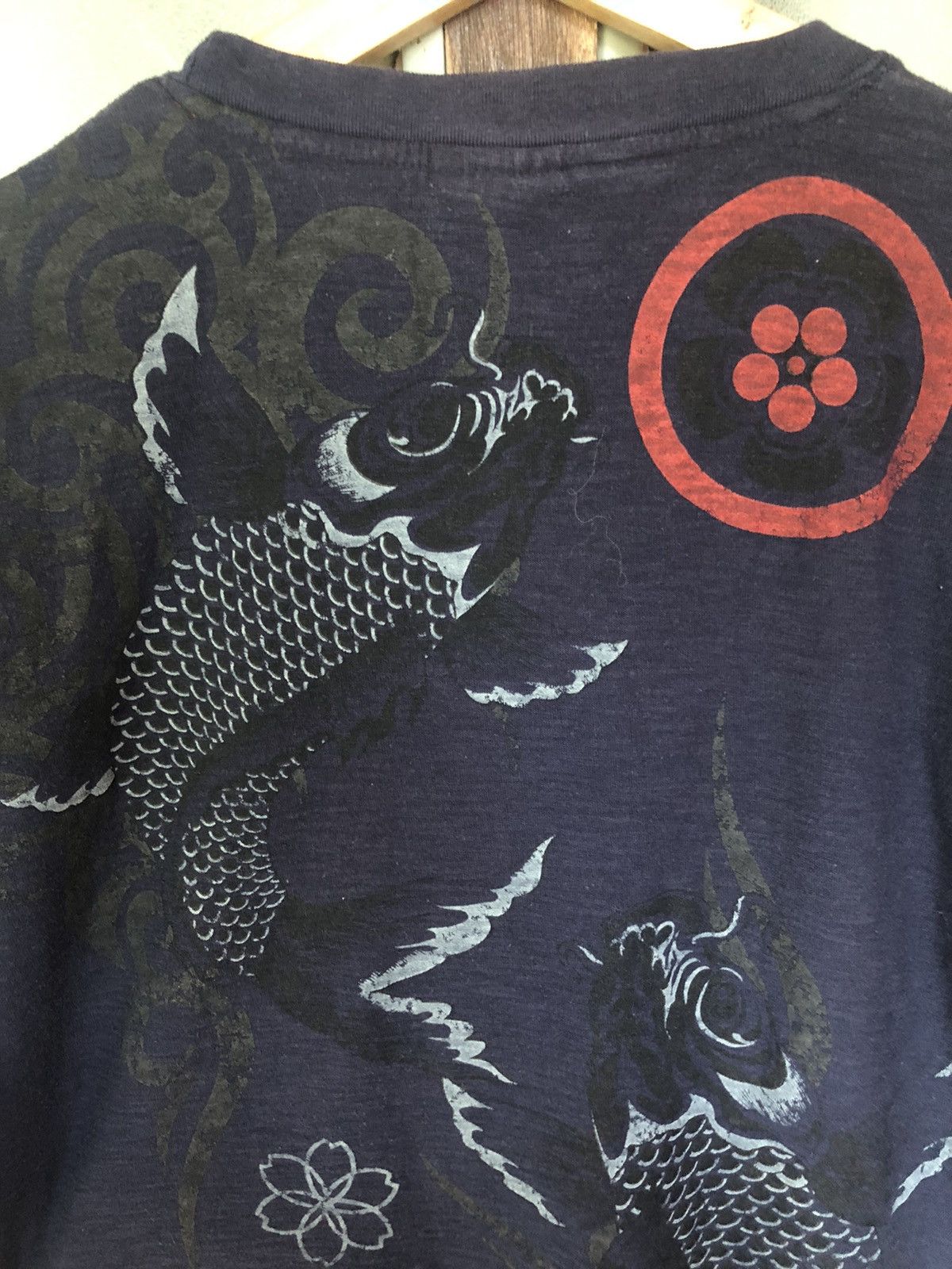 Bullet Noise Bullet Noise Sukajan Fish Koi Japanese Shirt Tee Size US L / EU 52-54 / 3 - 9 Thumbnail