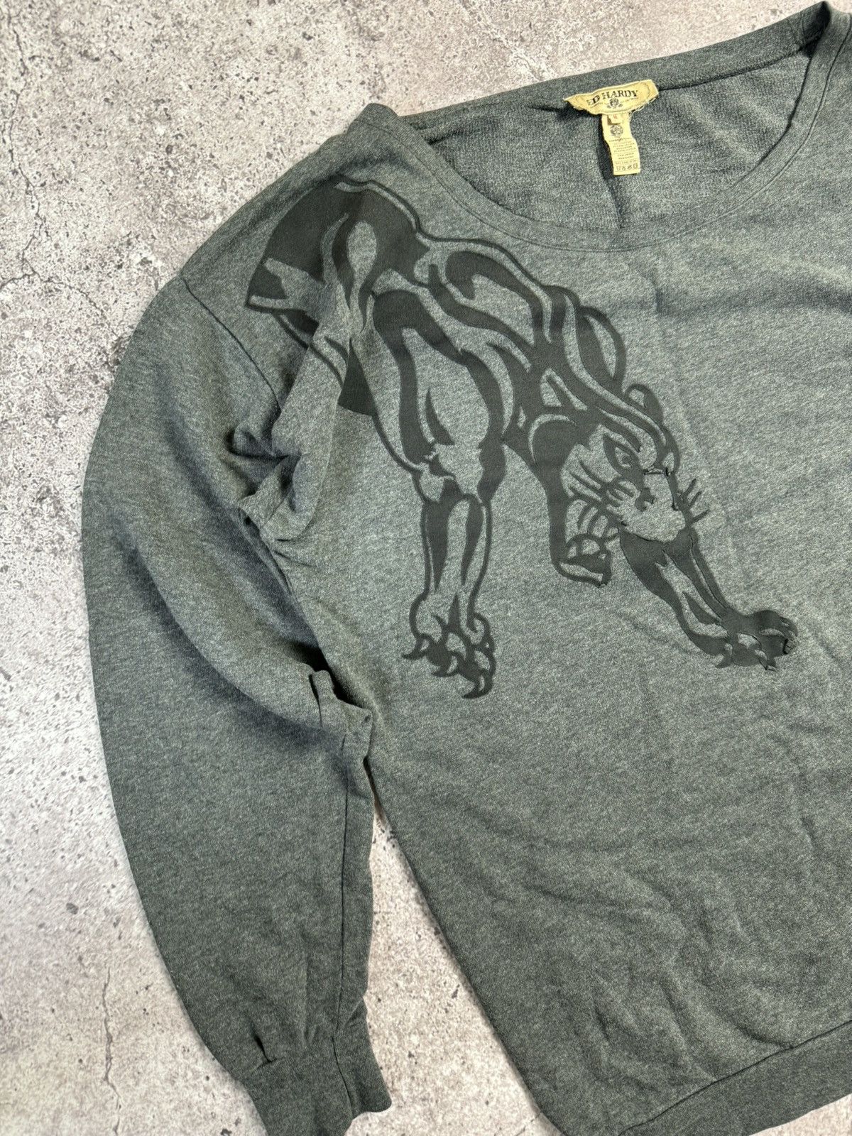 Christian Audigier × Ed Hardy × Vintage Ed Hardy by Christian Audigier Sweater Vintage Size US M / EU 48-50 / 2 - 3 Thumbnail